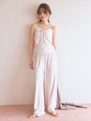 Cool Rayon Ribbon Camisole & Pants Set - view 4
