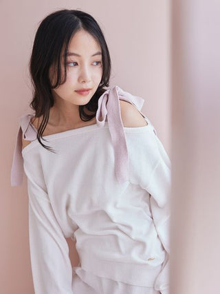 Airy Moco Ribbon Pullover & Shorts Set - view 29
