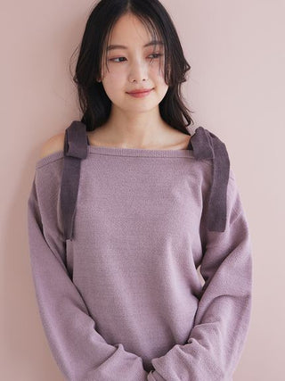 Airy Moco Ribbon Pullover & Shorts Set - view 25
