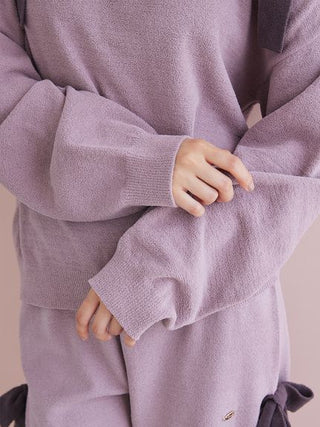 Airy Moco Ribbon Pullover & Shorts Set - view 23