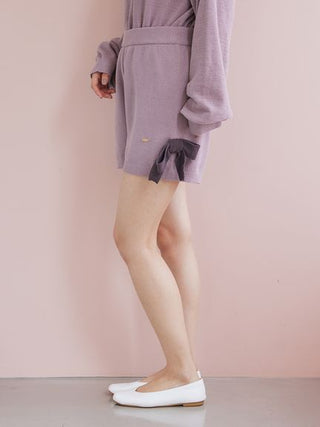 Airy Moco Ribbon Pullover & Shorts Set - view 20
