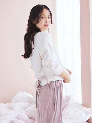 Airy Moco Ribbon Cardigan - view 13