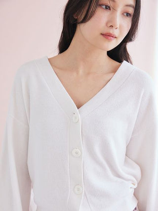Airy Moco Ribbon Cardigan - view 10
