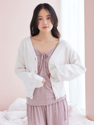 Airy Moco Ribbon Cardigan - view 6