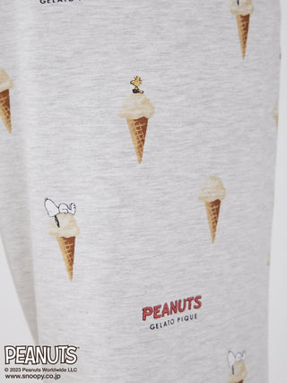 Gelato Pique and PEANUTS have collaborated to create a line of Loungewear Shorts for men, featuring print designs of gelato and peanuts for a cozy hangout vibe. Zoom on prints.