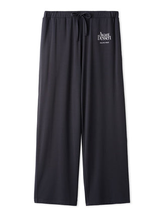 COOL MEN'S Rayon Logo Pajama Pants in DARK GRAY, Men's Loungewear Lounge Pants at Gelato Pique USA.