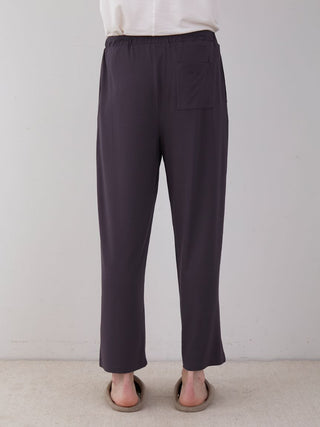 COOL MEN'S Rayon Logo Pajama Pants in DARK GRAY, Men's Loungewear Lounge Pants at Gelato Pique USA.