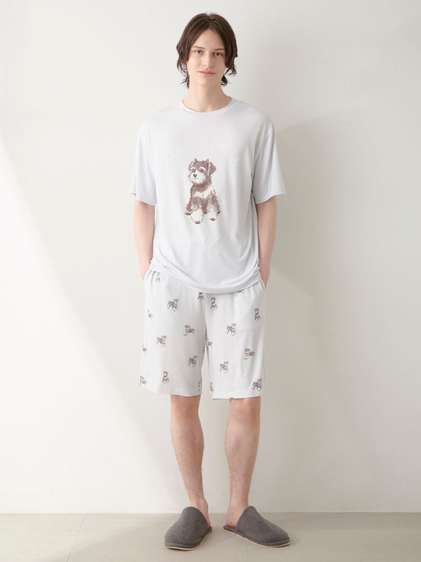 MEN's Summer Schnauzer Cut-and-sew Shorts