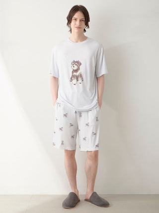 MEN's Summer Schnauzer Cut-and-sew Shorts