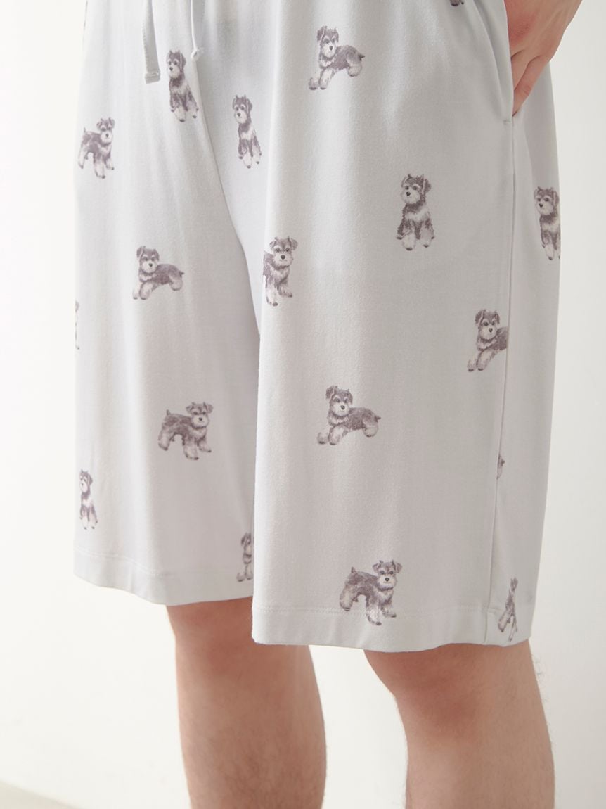 MEN's Summer Schnauzer Cut-and-sew Shorts