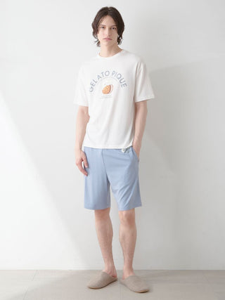 Mens Rayon Icecream Bear Shorts
