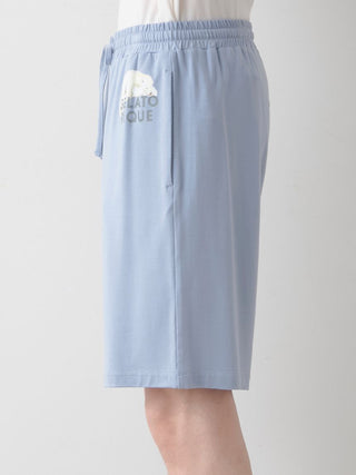 Mens Rayon Icecream Bear Shorts