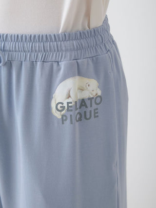 Mens Rayon Icecream Bear Shorts