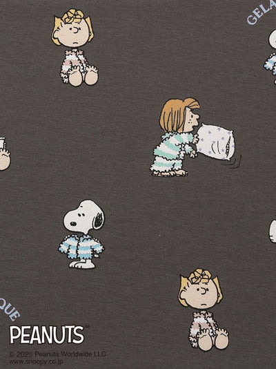 [PEANUTS] [MENS] Original Art Print Long Pants gelato pique