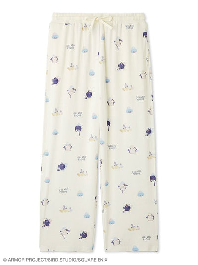 [Dragon Quest] Men’s Assorted Monsters All-Over Print Long Pants gelato pique