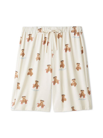 Men's Cool-to-touch Summer Bear Shorts gelato pique