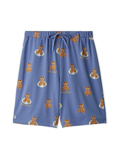 Men's Cool-to-touch Summer Bear Shorts gelato pique