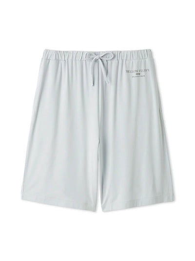 Men's COOL Rayon Mellow Fluffy Logo Shorts gelato pique
