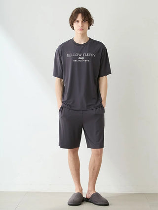 Men's COOL Rayon Mellow Fluffy Logo Shorts