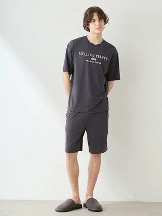 Men's COOL Rayon Mellow Fluffy Logo Shorts