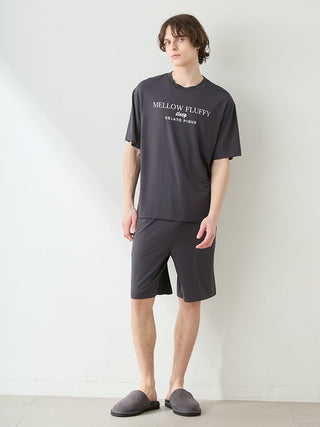 Men's COOL Rayon Mellow Fluffy Logo Shorts