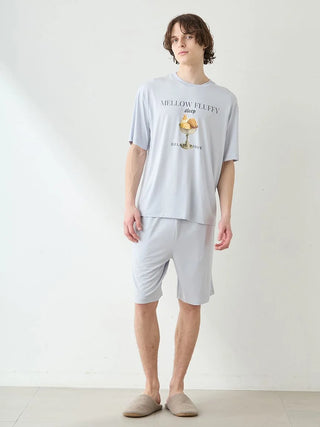 Men's COOL Rayon Mellow Fluffy Logo Shorts