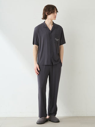 Men's COOL Rayon Mellow Fluffy Logo Pants