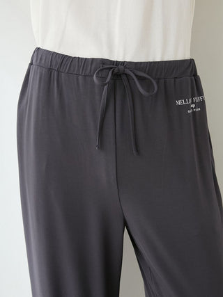 Men's COOL Rayon Mellow Fluffy Logo Pants