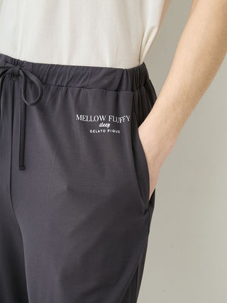 Men's COOL Rayon Mellow Fluffy Logo Pants