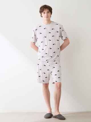 Men's Cool Rayon Sleeping Panda Shorts