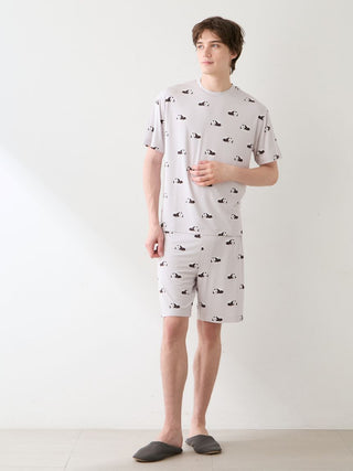 Men's Cool Rayon Sleeping Panda Shorts