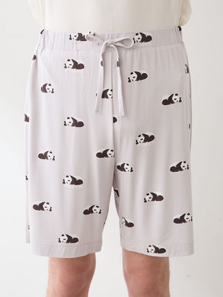 Men's Cool Rayon Sleeping Panda Shorts