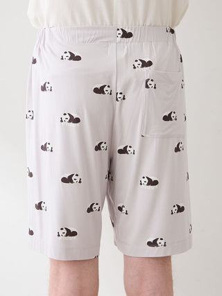 Men's Cool Rayon Sleeping Panda Shorts