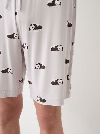 Men's Cool Rayon Sleeping Panda Shorts