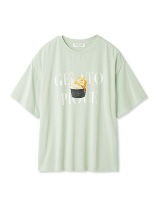 Men's COOL Rayon Ice Logo T-shirt - Gelato Pique
