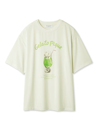 Cream Soda Mens Lounge Shirts,  a comfy loungewear in Lime at Gelato Pique USA