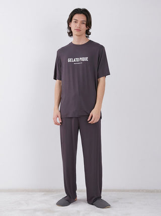 MENS Rayon Logo Men T Shirt, Men's Loungewear and sleepwear at Gelato Pique USA