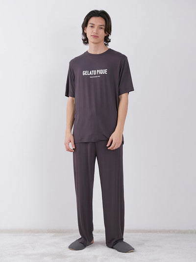 MENS Rayon Logo Sleepwear T-shirt gelato pique