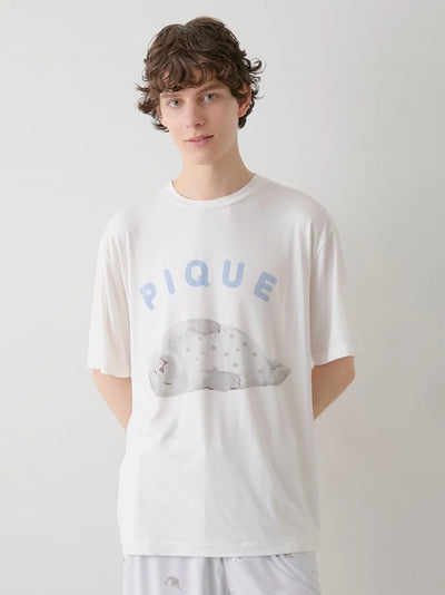 Men's Seal Logo Lounge Shirt gelato pique