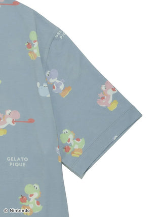 [SUPER MARIO] [MENS] Toad & Yoshi T-shirt
