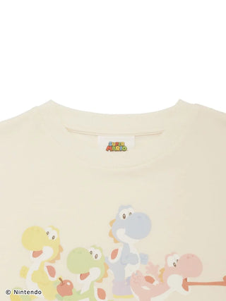 [SUPER MARIO] [MENS] Toad & Yoshi Fleece Pullover & Shorts Set