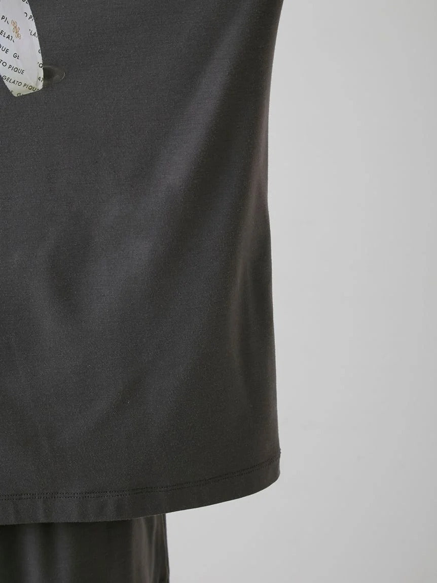MEN's  Cool-Touch Rayon Sleeping Dog T-Shirt