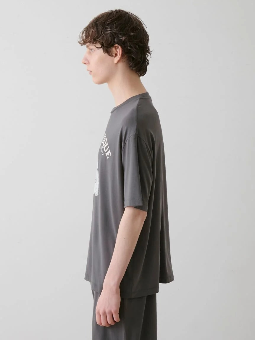 MEN's  Cool-Touch Rayon Sleeping Dog T-Shirt