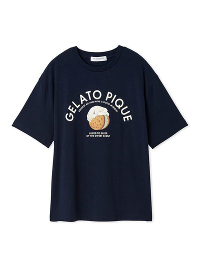 Mens Rayon Icecream Bear T-Shirt gelato pique
