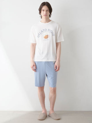 Mens Rayon Icecream Bear T-Shirt