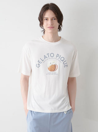Mens Rayon Icecream Bear T-Shirt