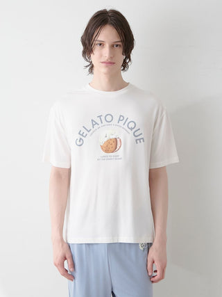 Mens Rayon Icecream Bear T-Shirt