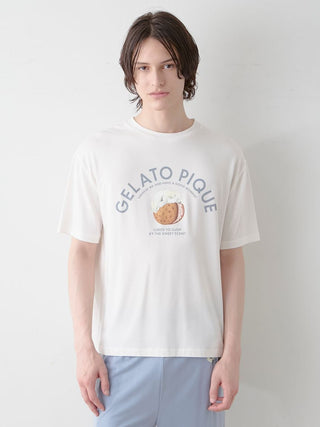 Mens Rayon Icecream Bear T-Shirt