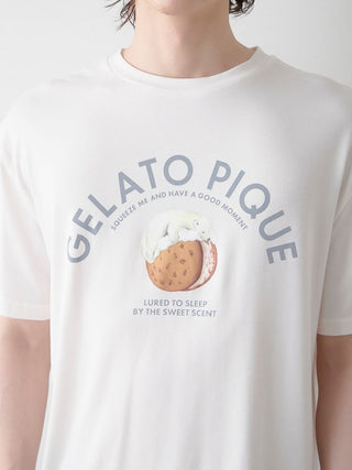 Mens Rayon Icecream Bear T-Shirt