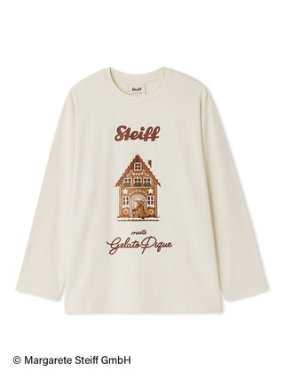 [Steiff] Men's One-point Long-sleeved T-shirt